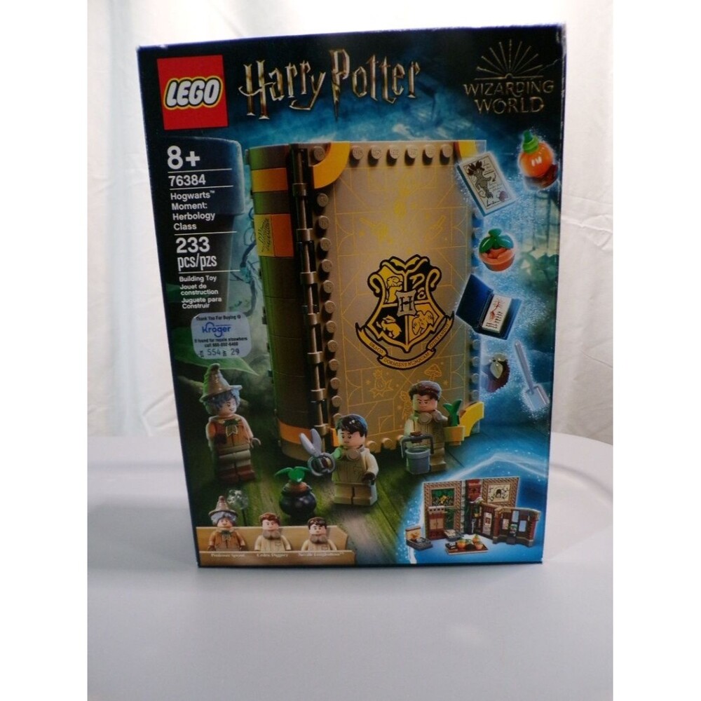 LEGO Harry Potter Hogwarts Moment Herbology Class 76384 233 Pieces New Sealed